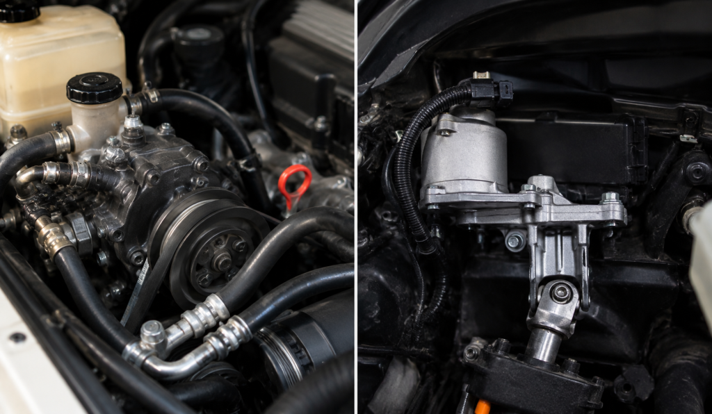 Hydraulic or Electric Power Steering?